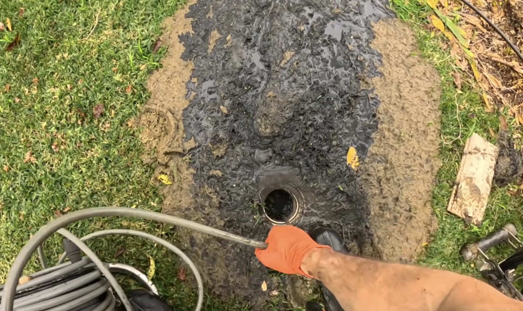 Sump pump service in a Spokane home